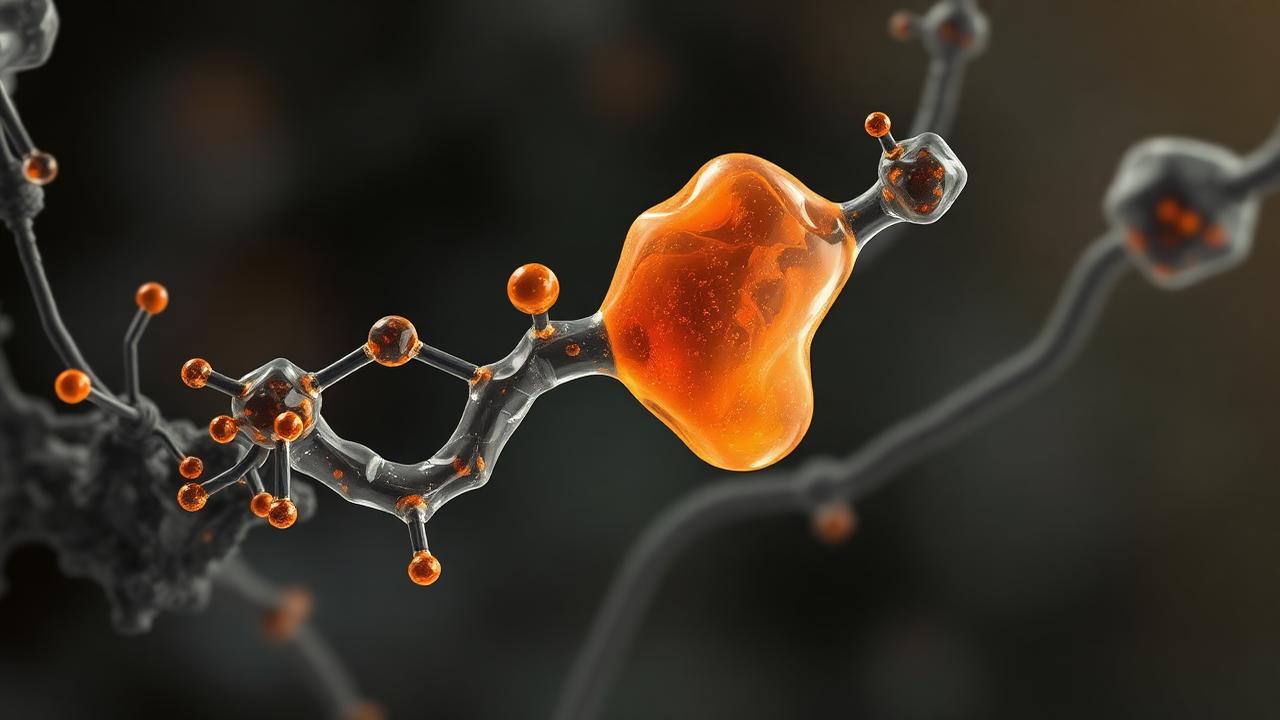 Editorial illustration of an adipocyte