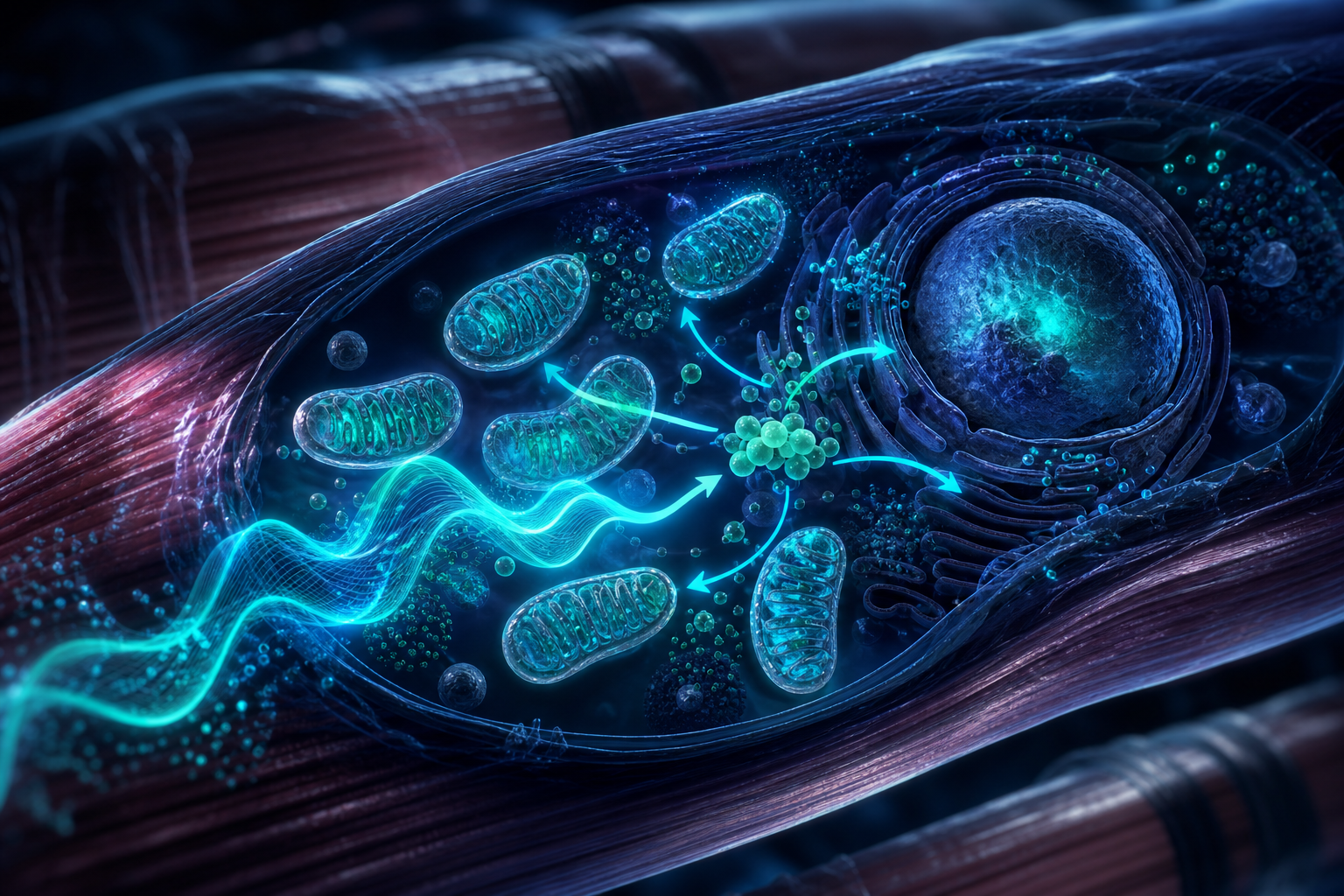 MOTS-c mitochondrial muscle cell signalling visual