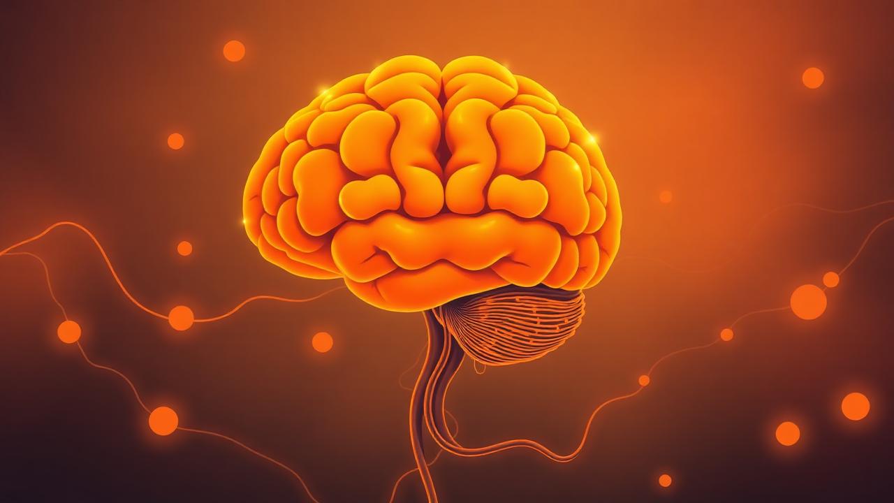 Editorial illustration of monoamine neurotransmitters